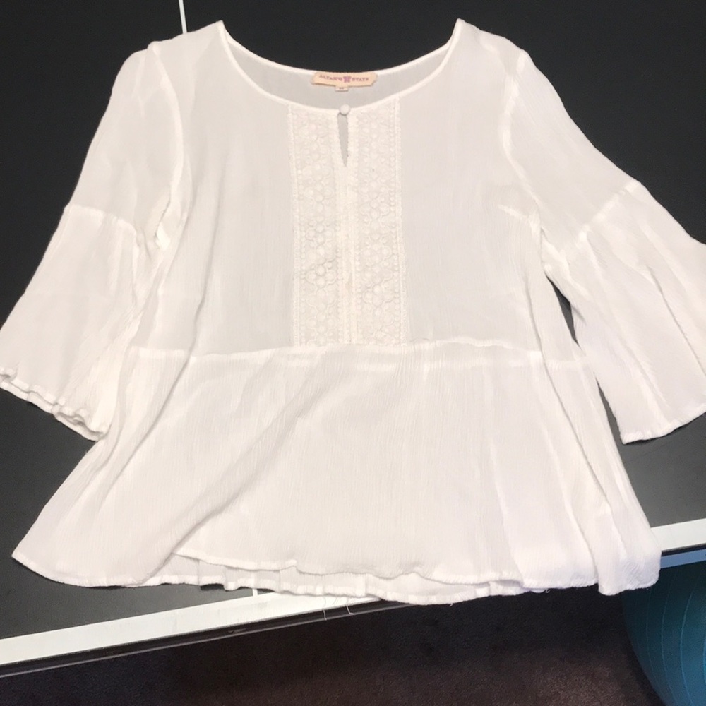 White Altar’d State Top